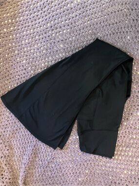 POPFLEX Black Midi Skirt - Flared Silhouette
